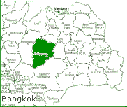 Straßenkarte Chaiyaphum Thailand (Isaan Chaiyaphum Street Map North Thailand)