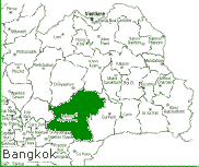 Straßenkarte Khorat Thailand (Isaan Street Map North Thailand)