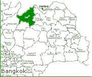 Stra�enkarte Loei Thailand (Isaan Loei Street Map North Thailand)