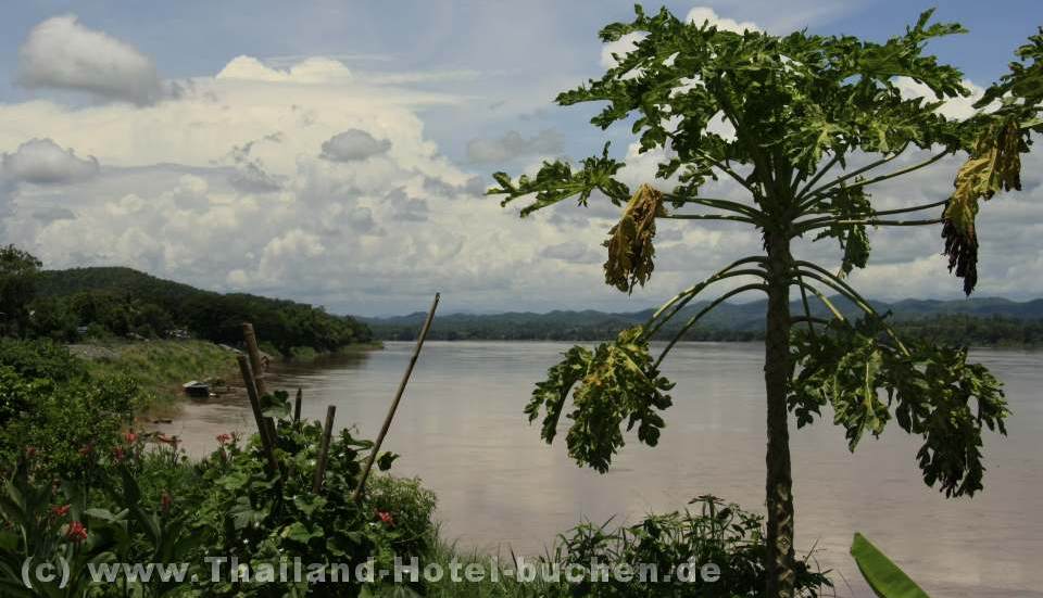 Bild: Mekong Fluss Landschaft bei Nong Khai